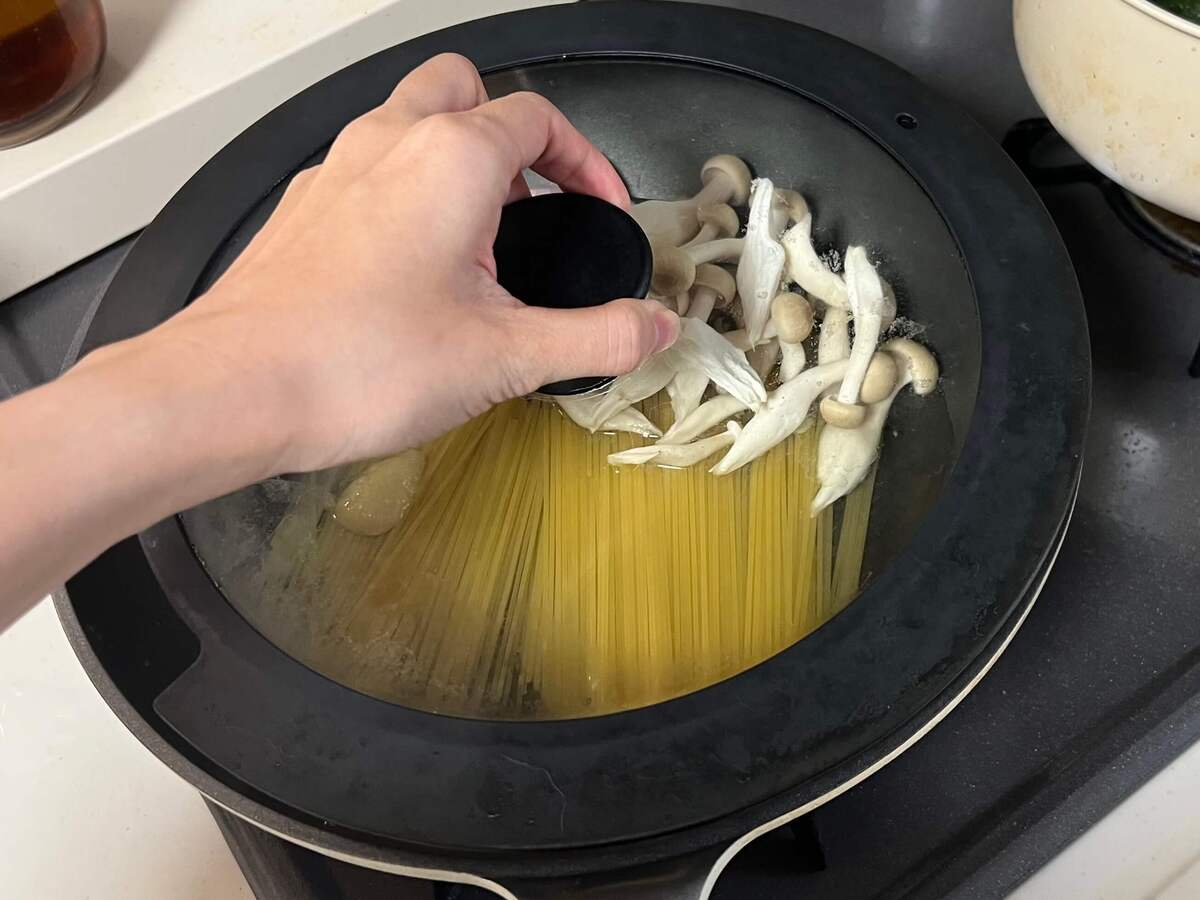 ミツカン公式「ワンパン!ぽんパスタ」のレシピ