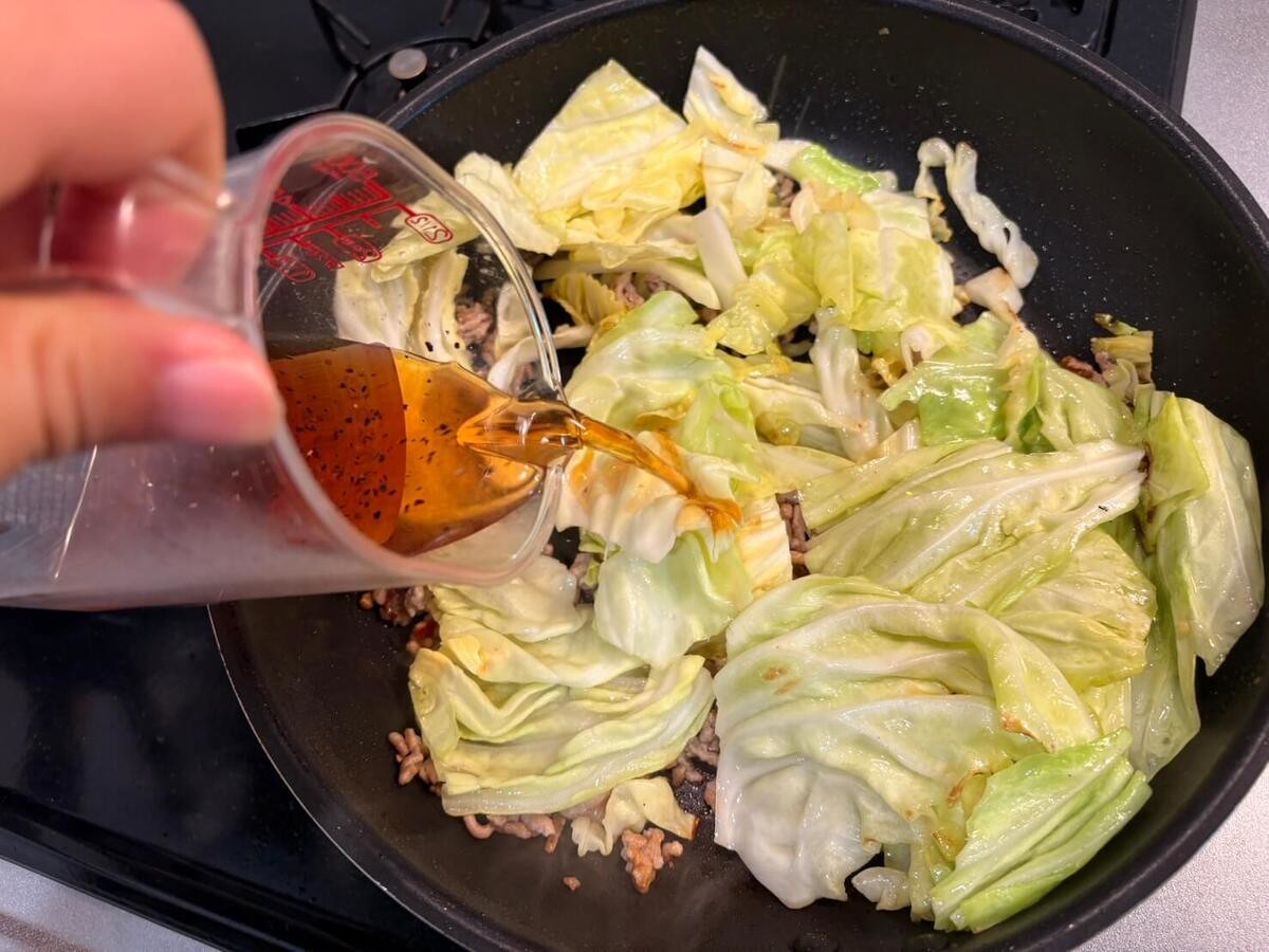 DAIGOも台所「春キャベツの辛み炒め」