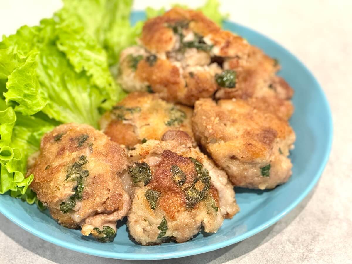 もこさん「豚こま大葉カツ」のレシピ