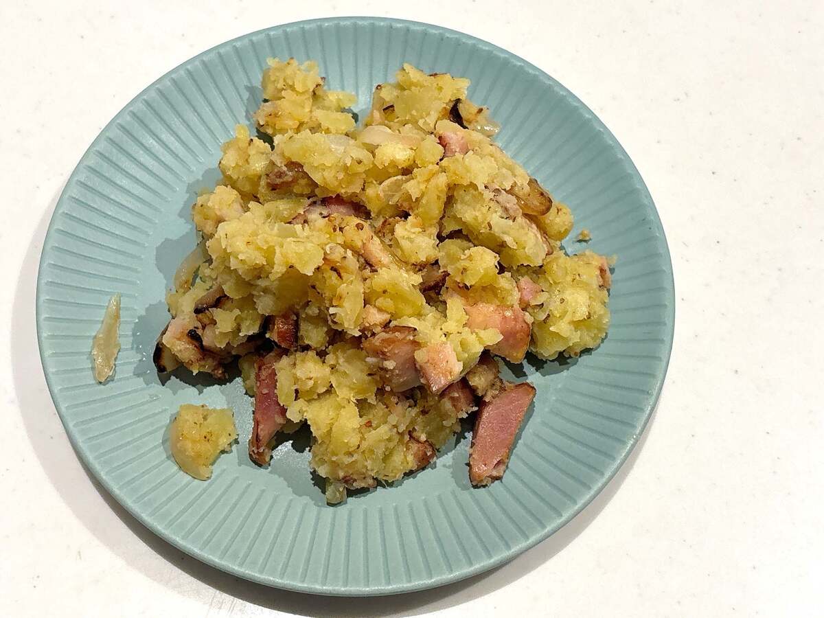 三木家流「さつまいもポテサラ」