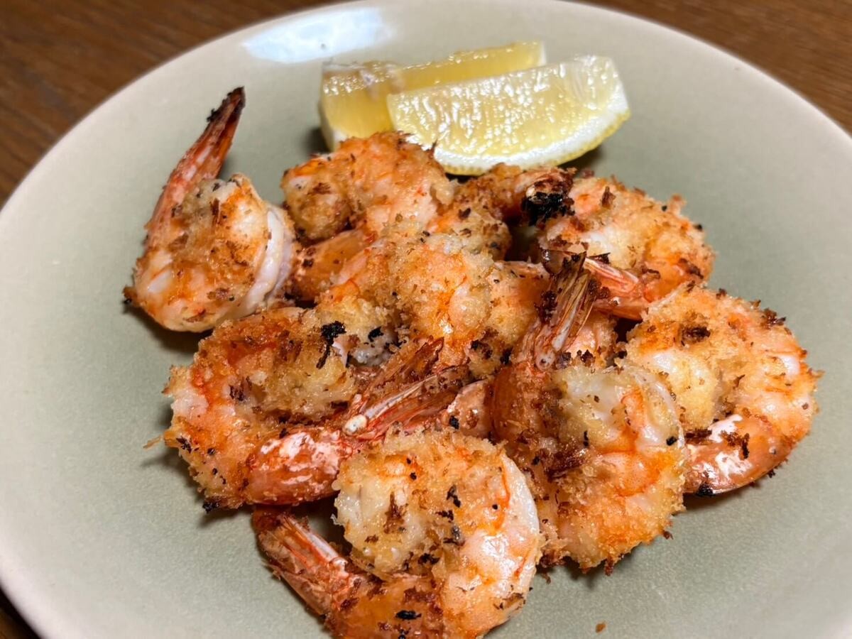 揚げないエビフライ