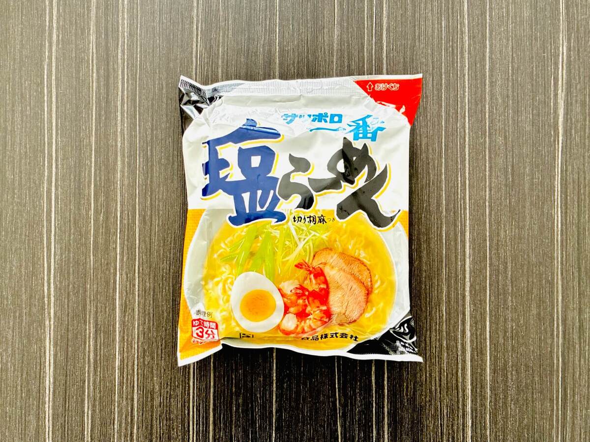 サッポロ一番でお変わり ねぎだくスープ餅