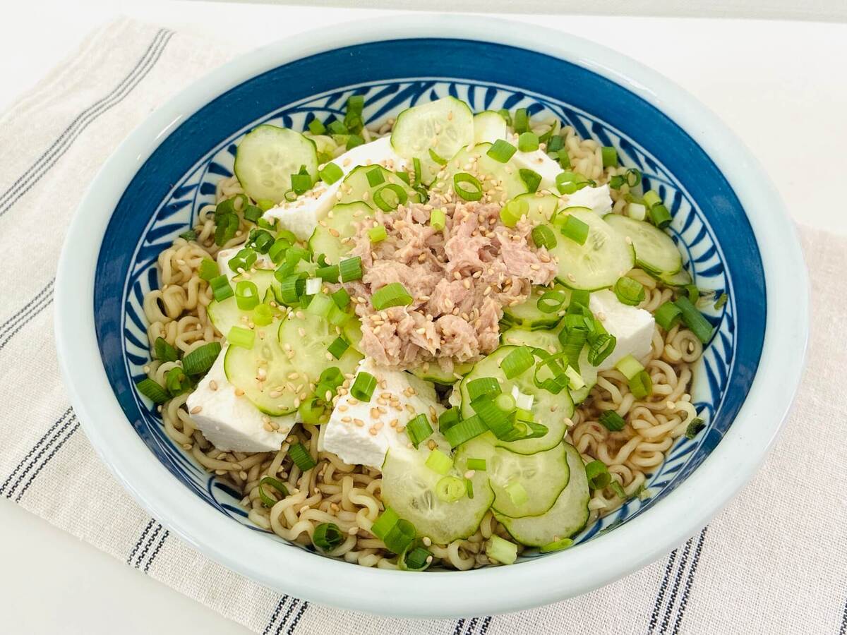 冷や汁風みそラーメン