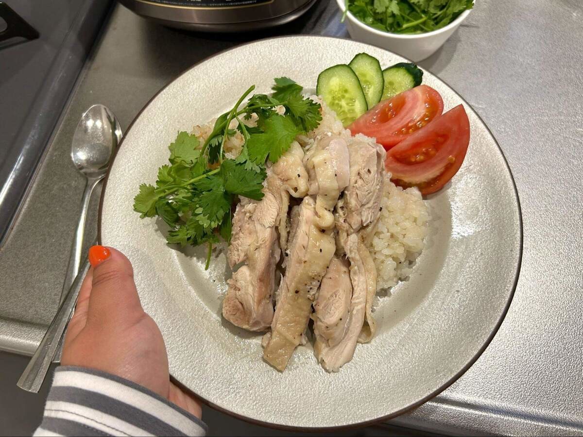 海南風チキンライス