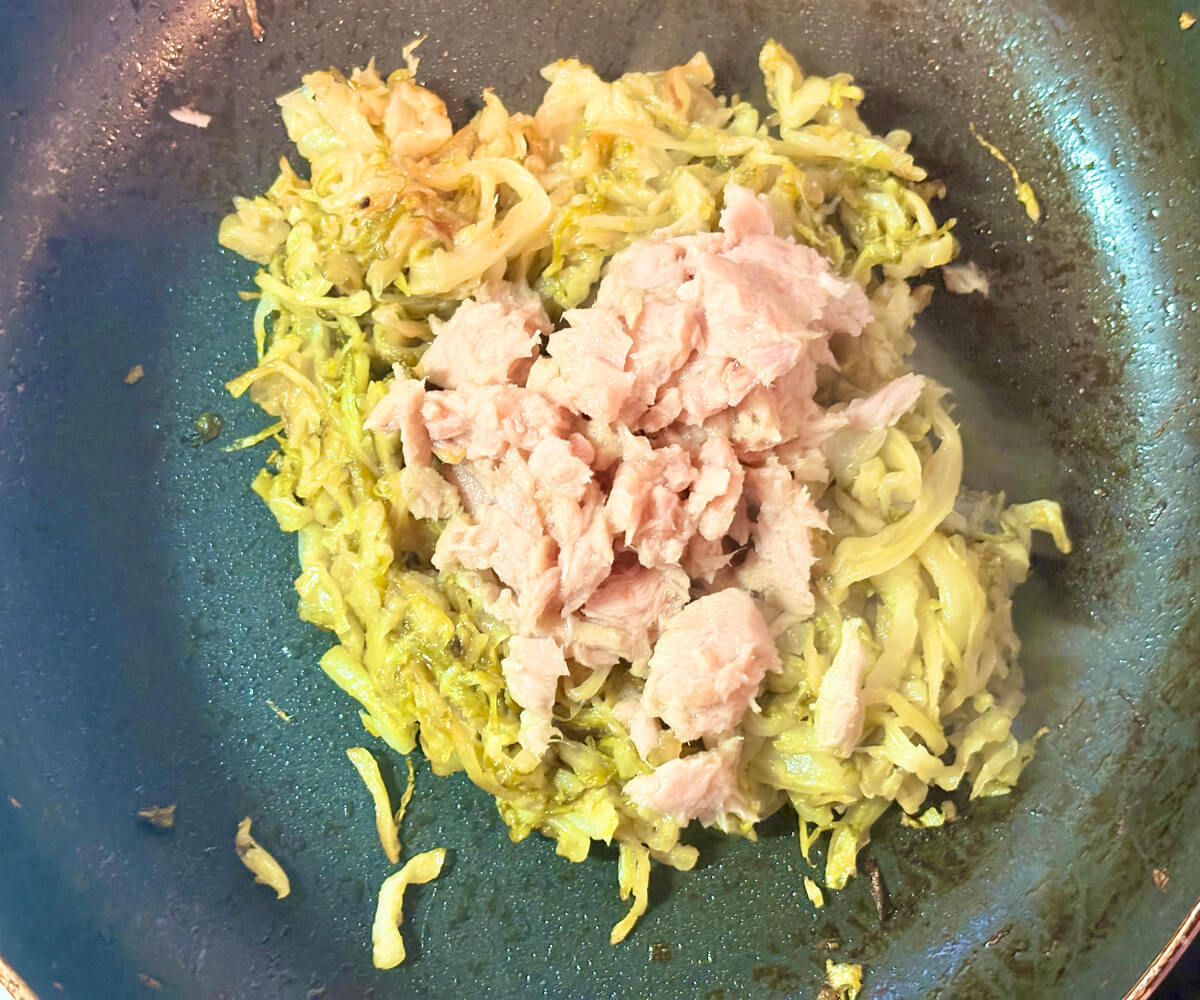 スパニッシュ白菜オムレツ