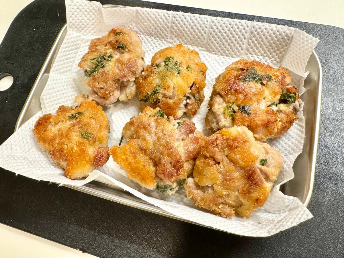 もこさん「豚こま大葉カツ」のレシピ