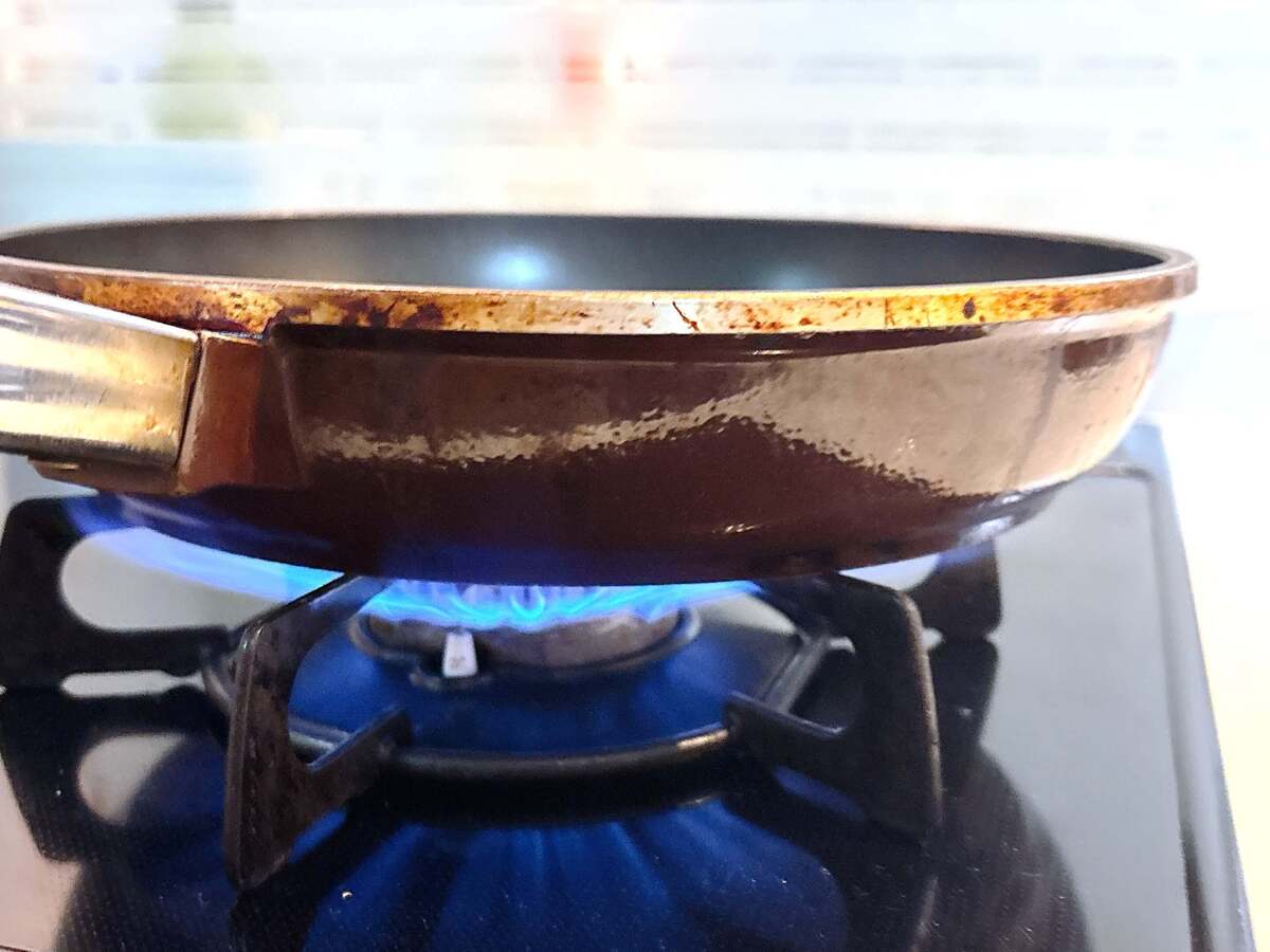 フライパンのNG行動