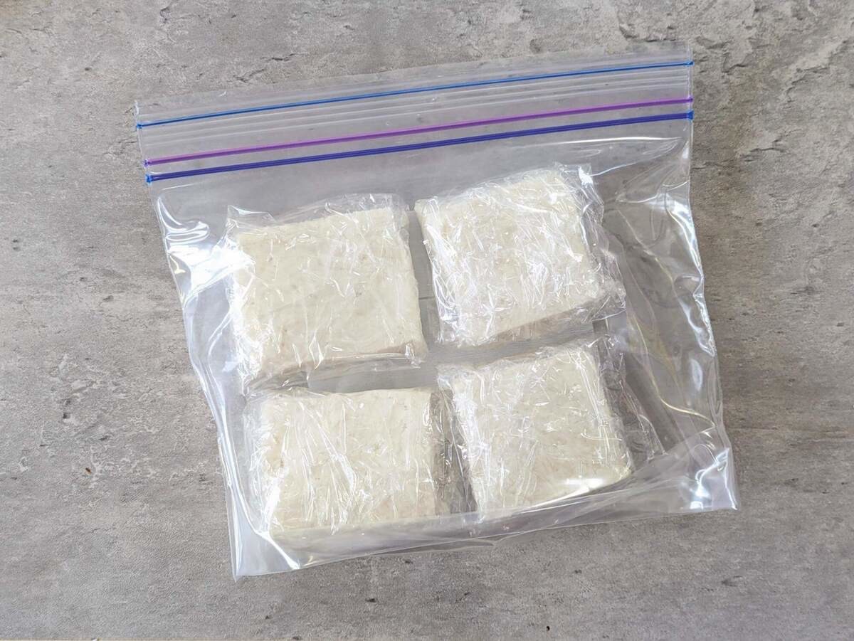 使いかけ豆腐、水入れる？入れない？