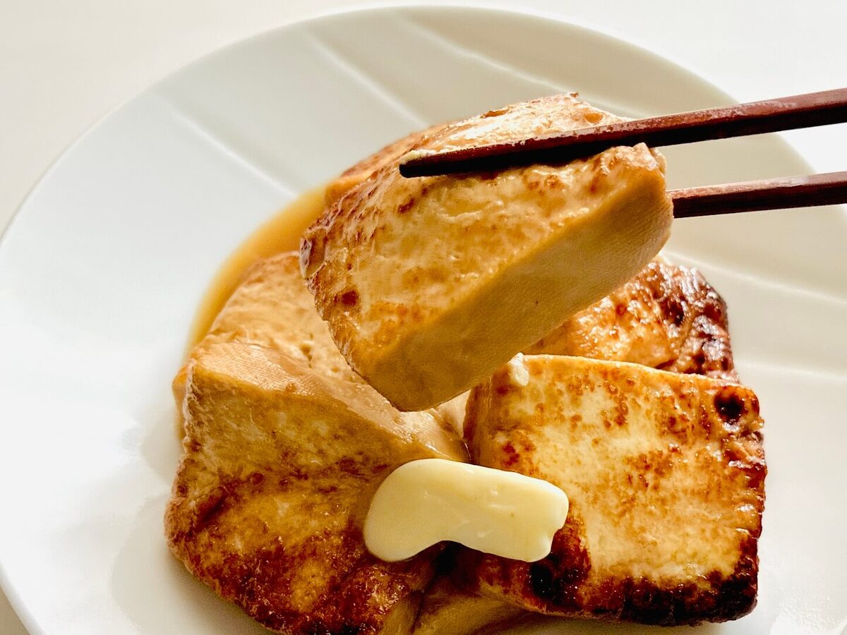ミツカン公式「箸が止まらない!旨さ広がるバタぽん豆腐」