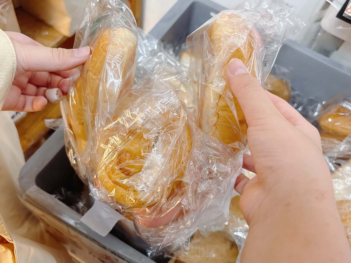 富士食品の「パン詰め放題」