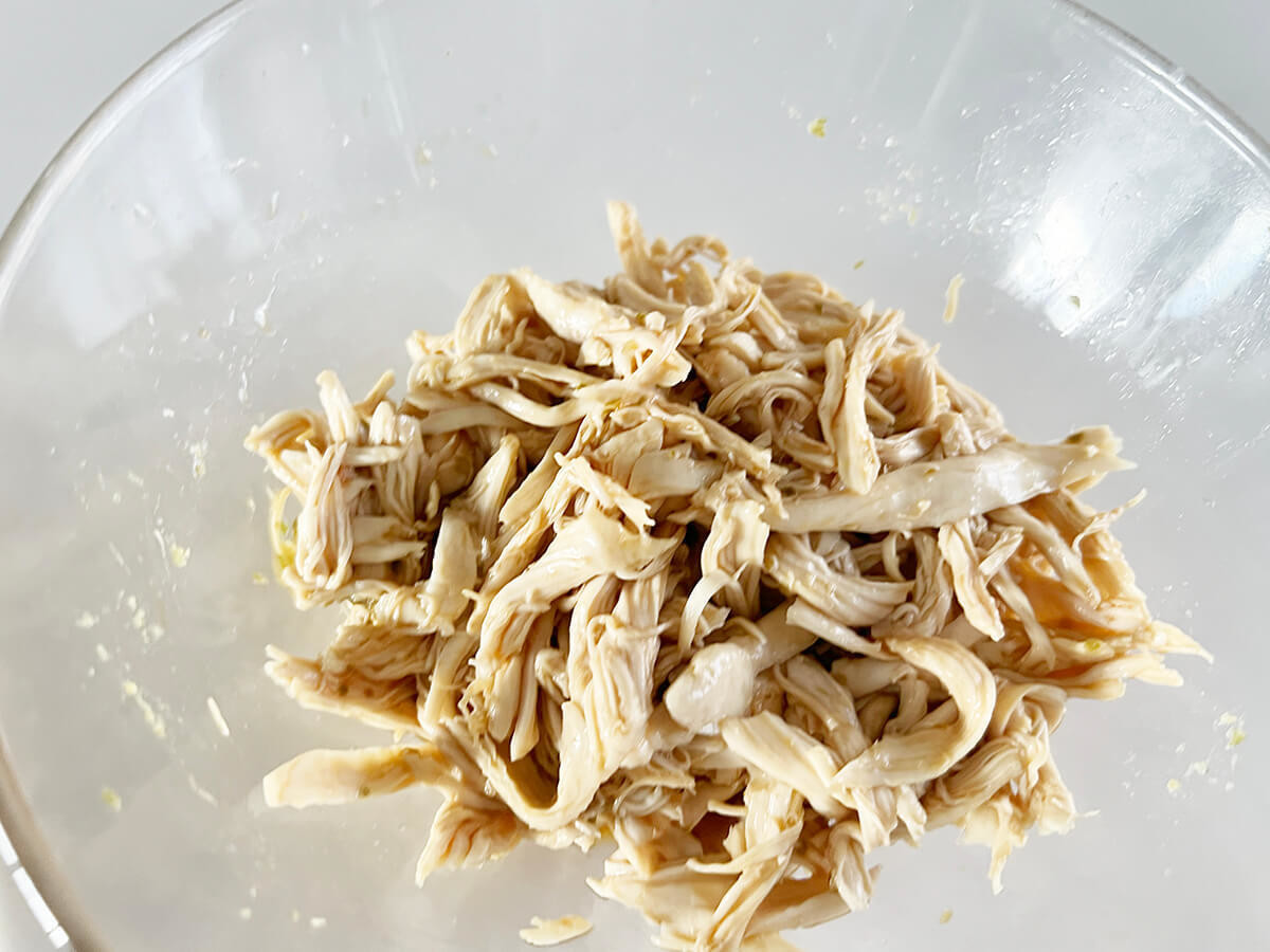 ささ身柚子こしょう茶漬け