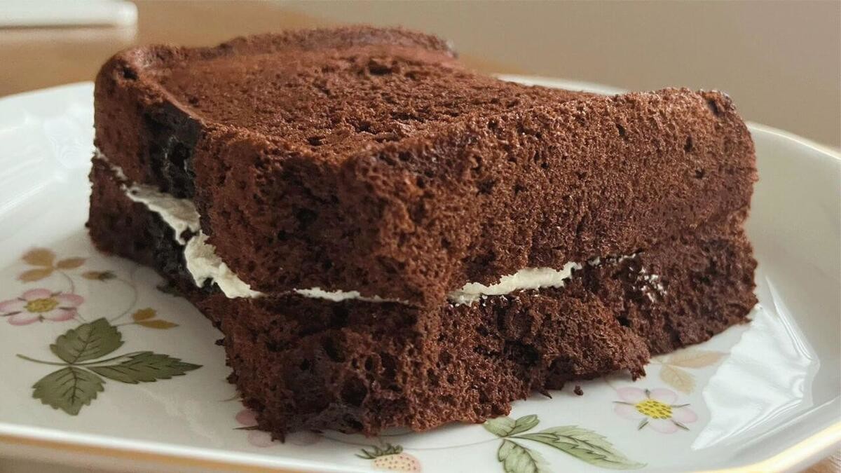 電子レンジで簡単デコレーションケーキのレシピ