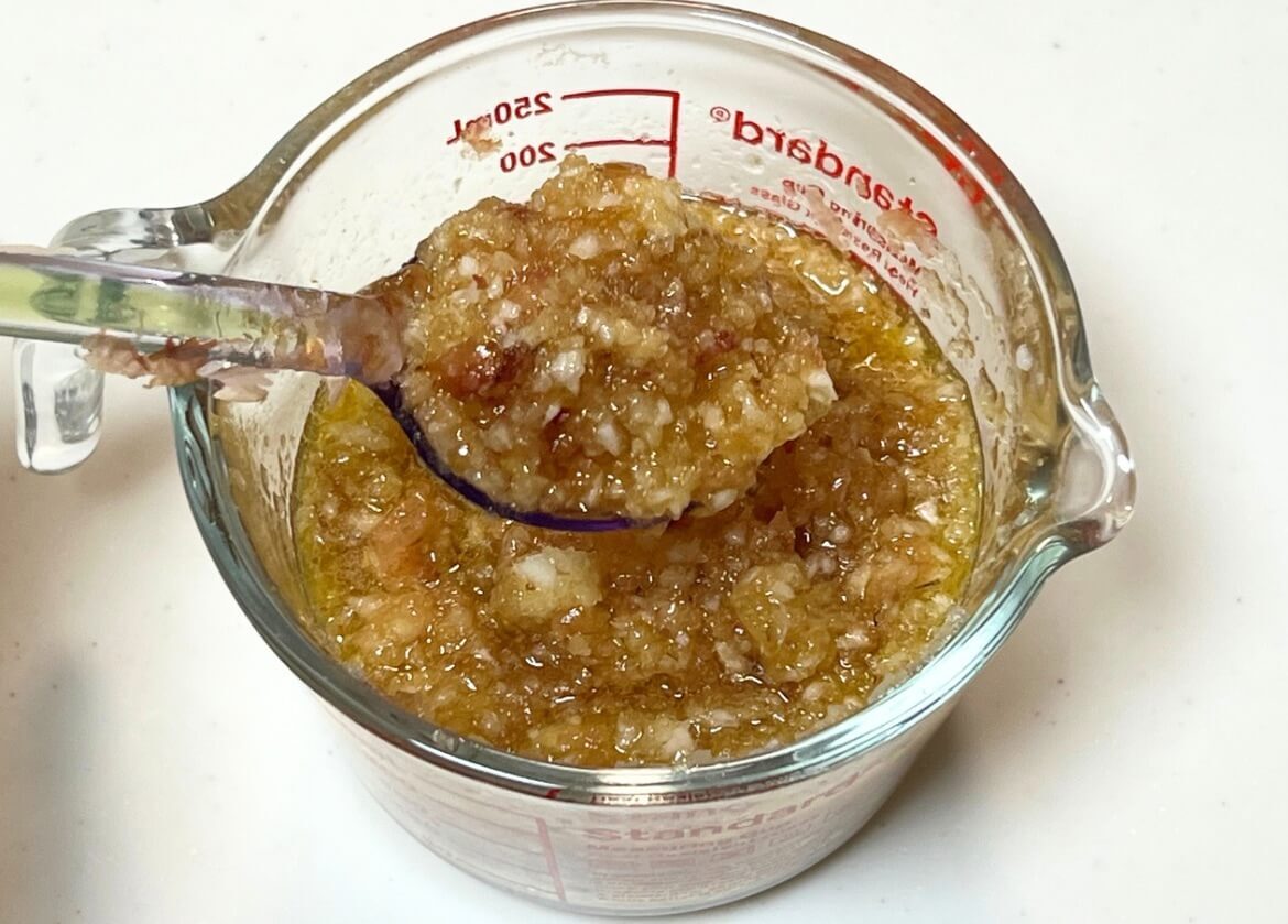 タサン志麻さん「マグロのたたき ポン酢オリーブオイル