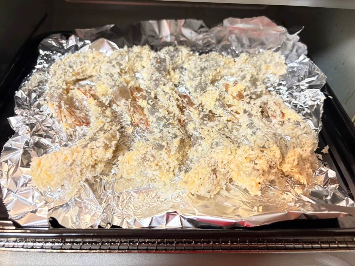 揚げないエビフライ