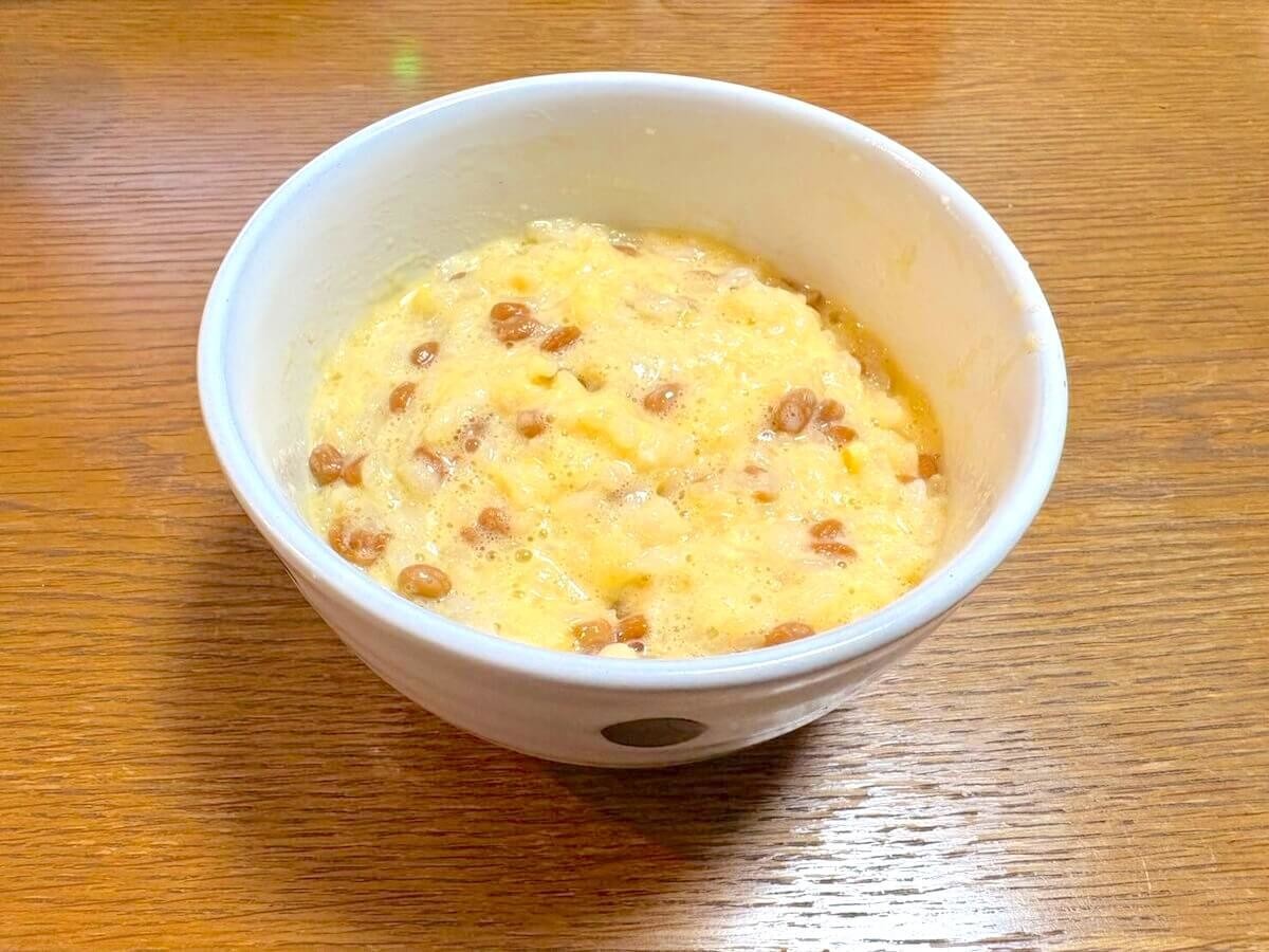 最強の納豆卵かけごはん