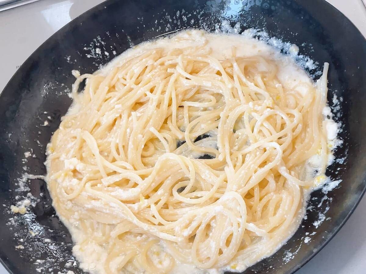 レモンSOYヨーグルトパスタ