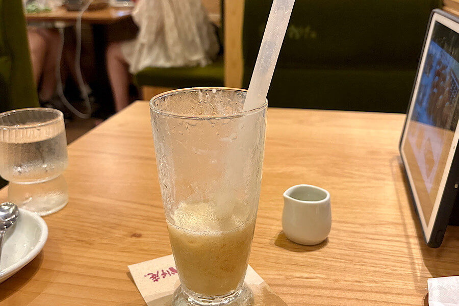 【おかげ庵】おすすめ夏季限定メニュー「ごくしゃり」