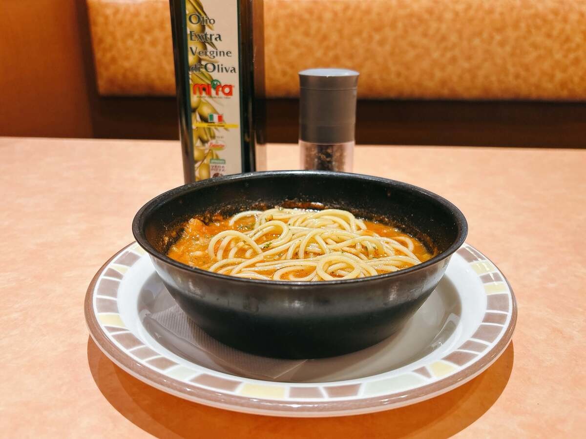 サイゼリヤのペペロンチーノアレンジ