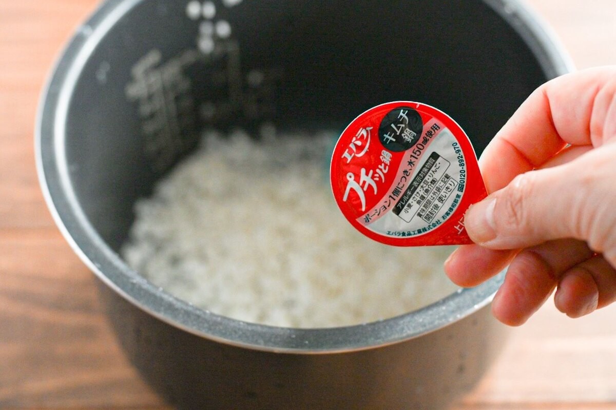 「韓国風炊き込みごはん」