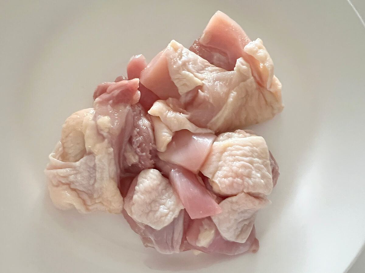 ケンタロウさん「なすと鶏肉のドライカレー」