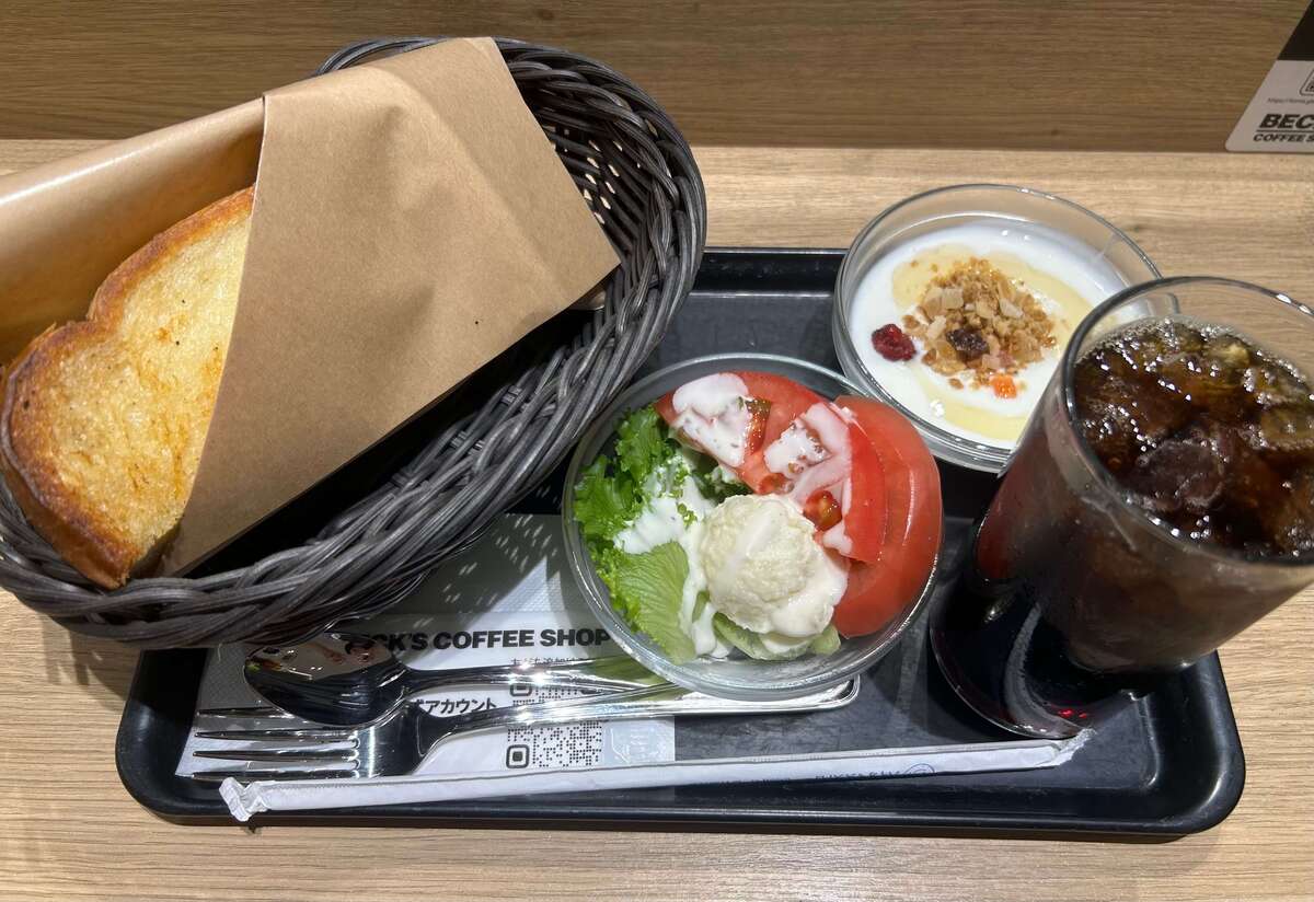 【ベックスコーヒー】モーニングメニュー実食レポ