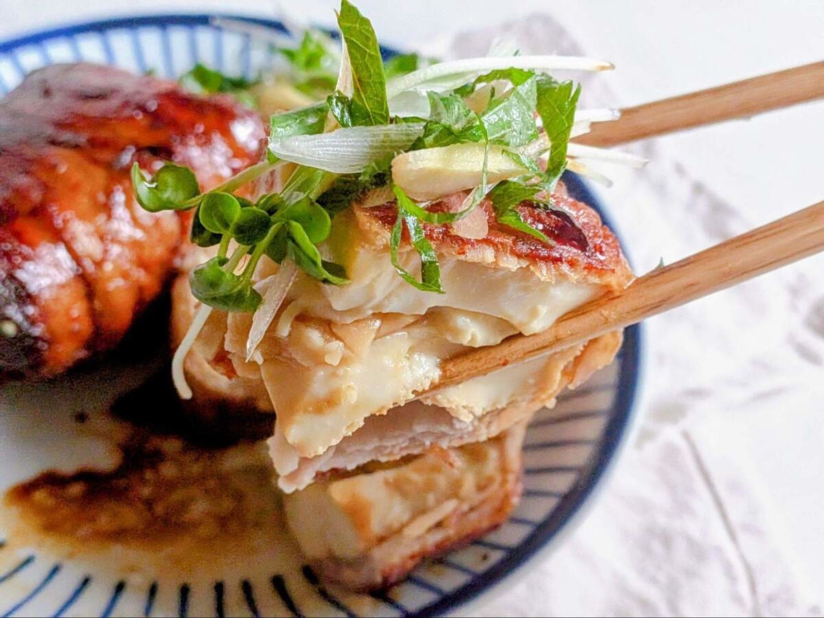 亜希さん「かさまし厚揚げステーキ」