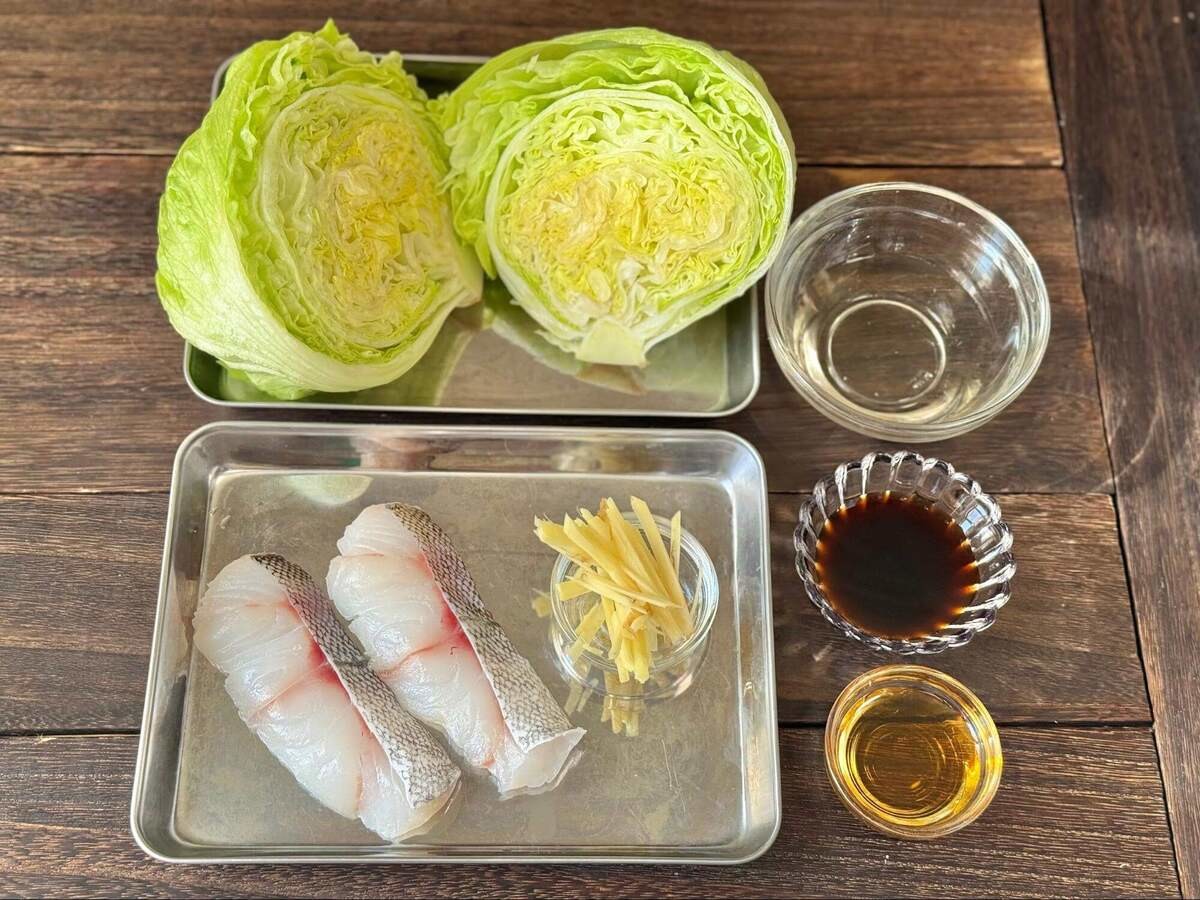 長谷川あかりさん「白身魚とレタスのオイスターソースがけ」