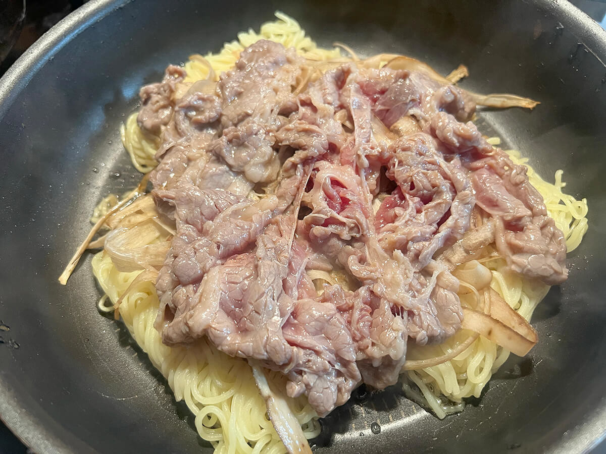 和田明日香さん「ごぼうのほったらかし焼きそば」