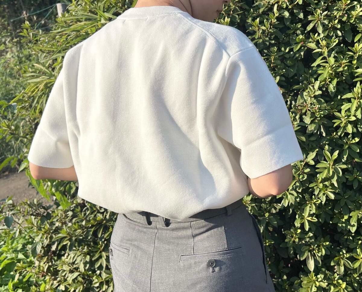 ウォッシャブルミラノリブセーター