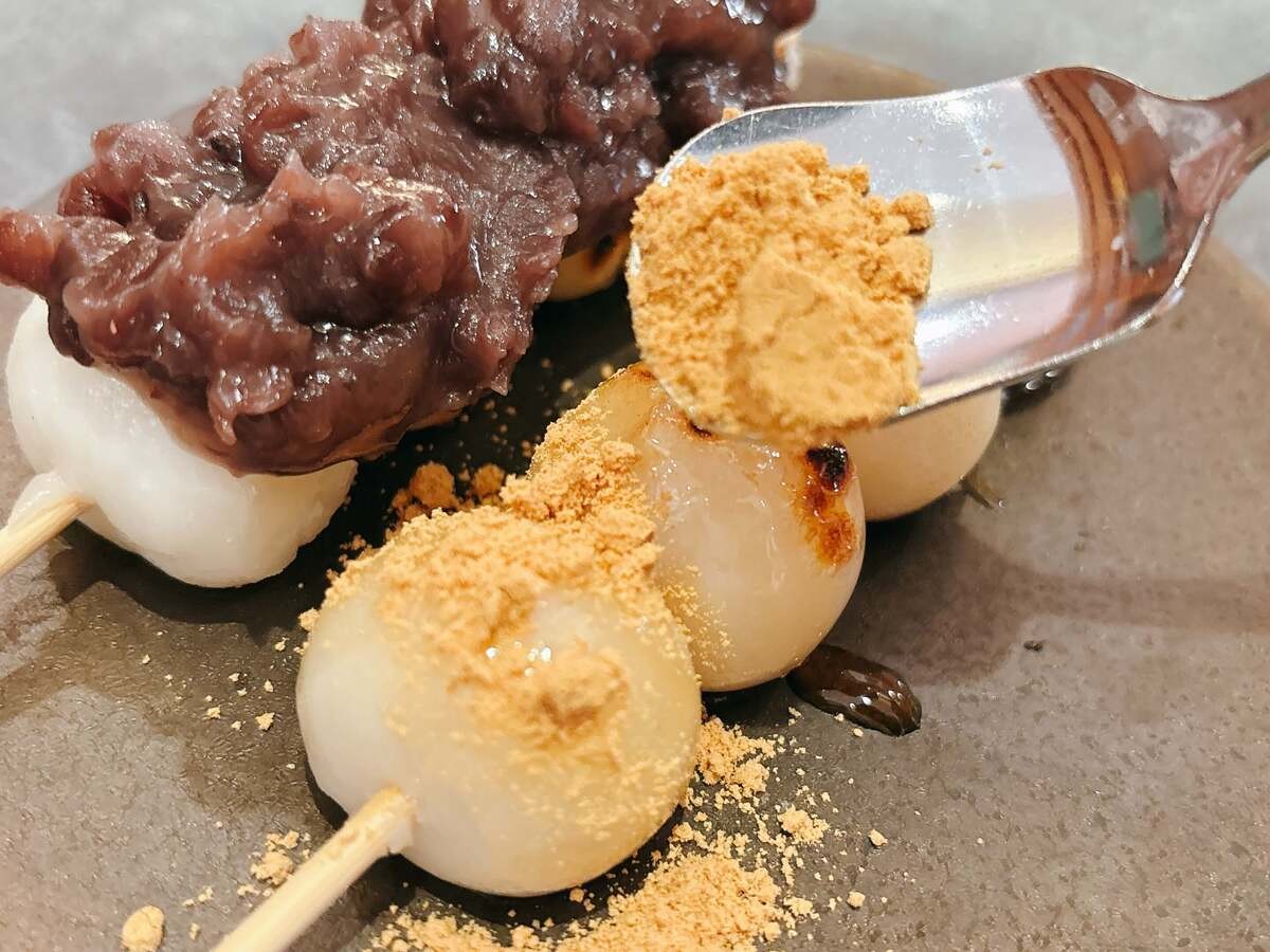 コメダの和喫茶「おかげ庵」のだんご三昧