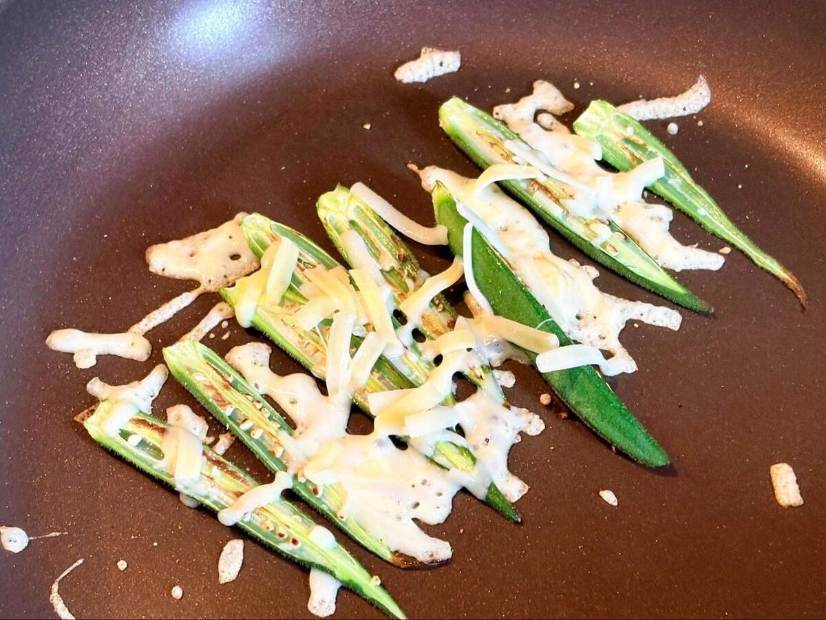 相葉マナブ「焼きオクラ」