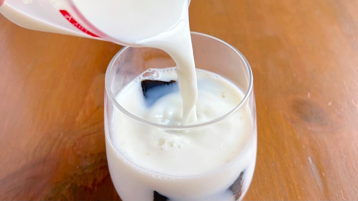 コーヒーゼリーカフェオレ