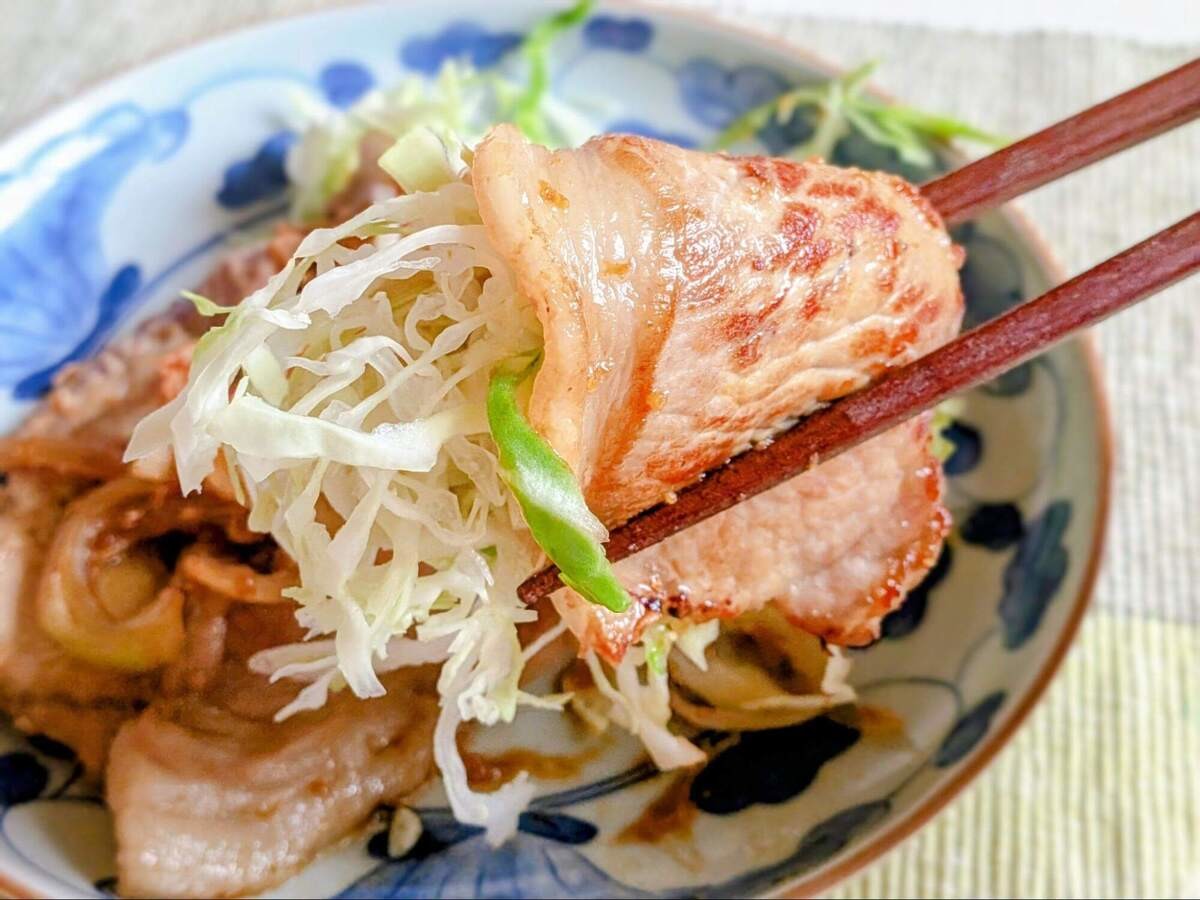 菱田アキラさん「豚肉生姜焼き」のレシピ