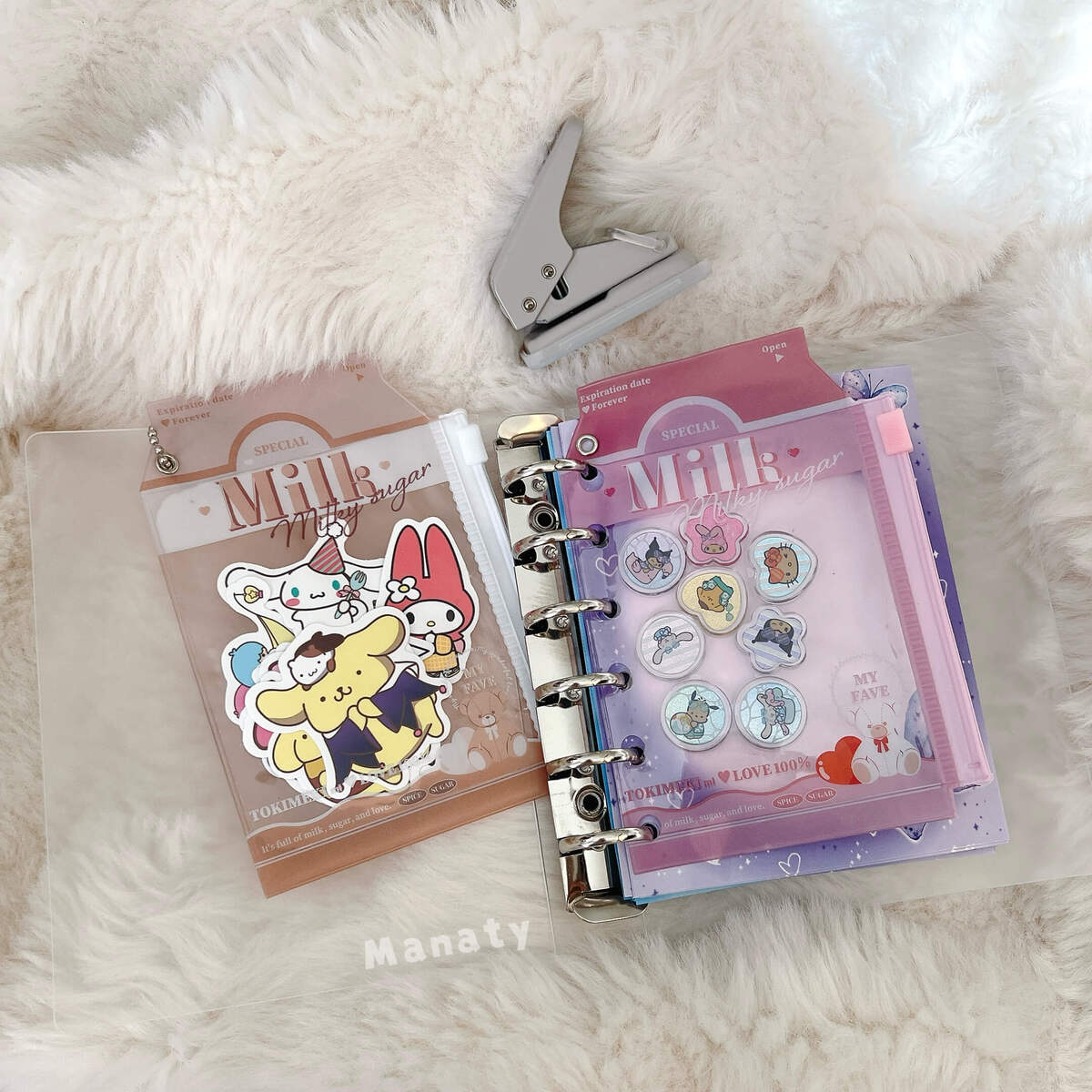 セリアのシール帳シリーズ