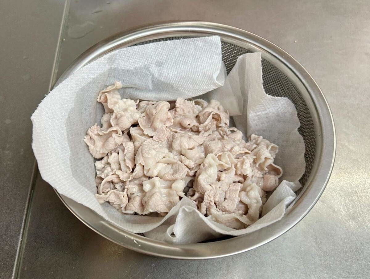 和田明日香さん「​たっぷり薬味の豚しゃぶ」