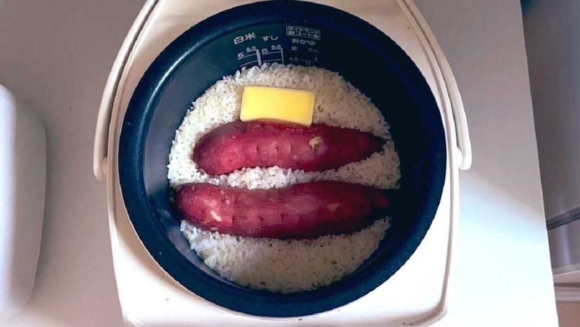 「さつまいもご飯」のレシピ