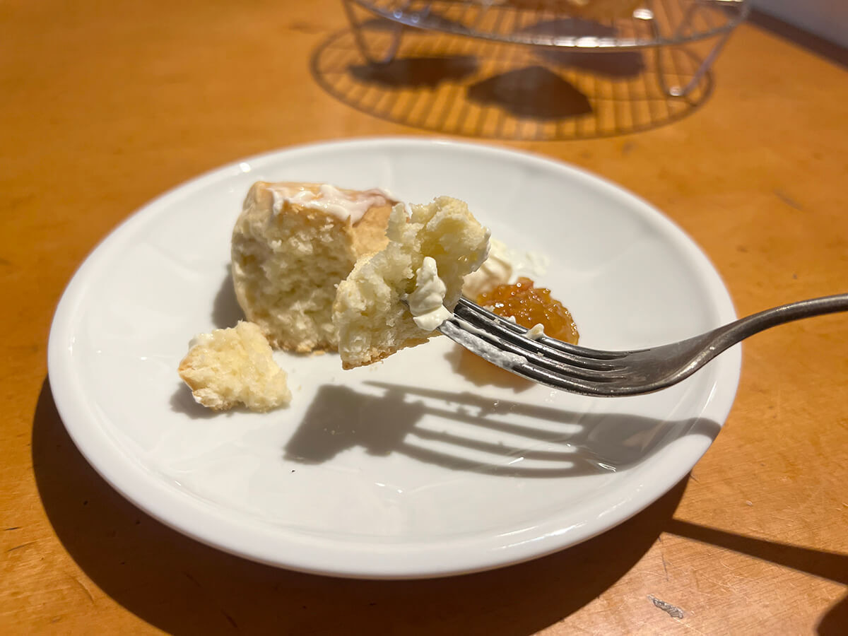 小堀紀代美さん「生クリームで作る スコーン」