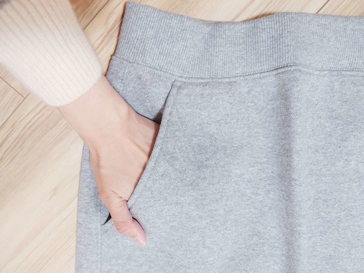 「ヘビーウェイトスウェットナロースカート」