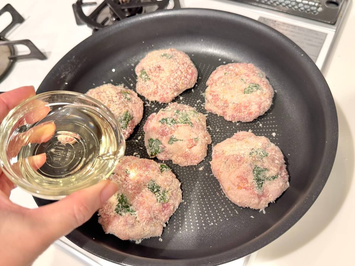 もこさん「豚こま大葉カツ」のレシピ