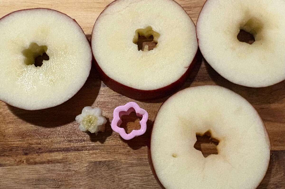 大原千鶴さん「焼きりんご」