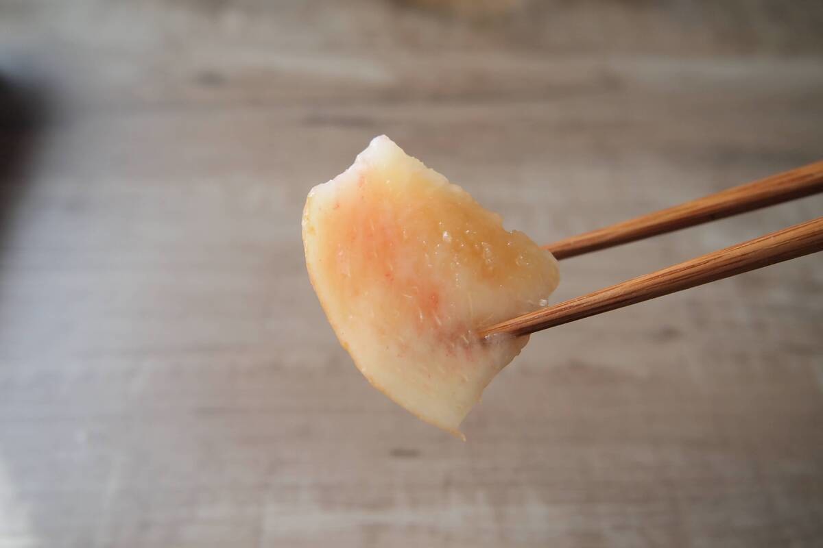 桃の変色、どうやって防ぐ！？