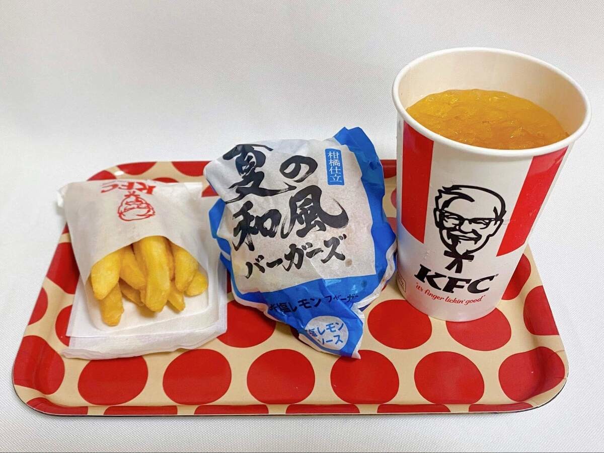 ケンタッキーフライドチキンの夏の限定バーガー
