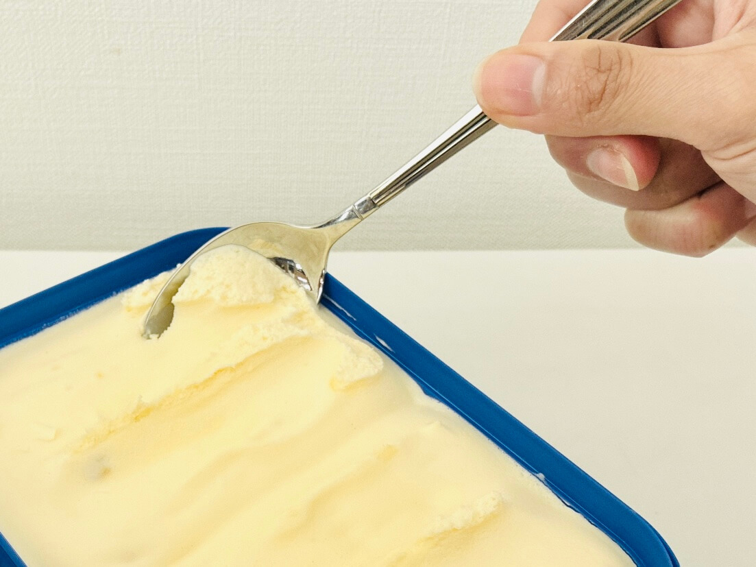 第3位受賞「トップバリュ ダブルキャラメルアイスクリーム」