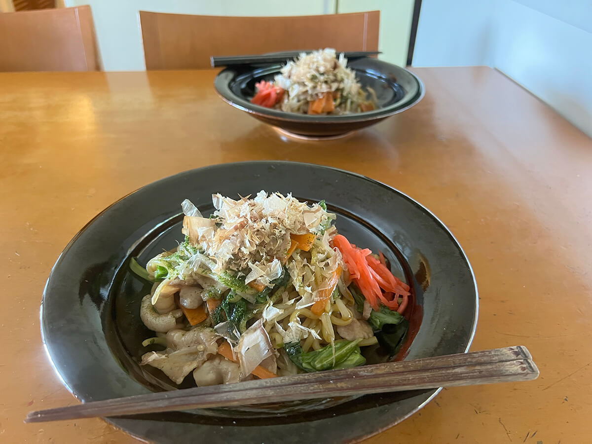 宝酒造さん「こってり甘口焼きそば」