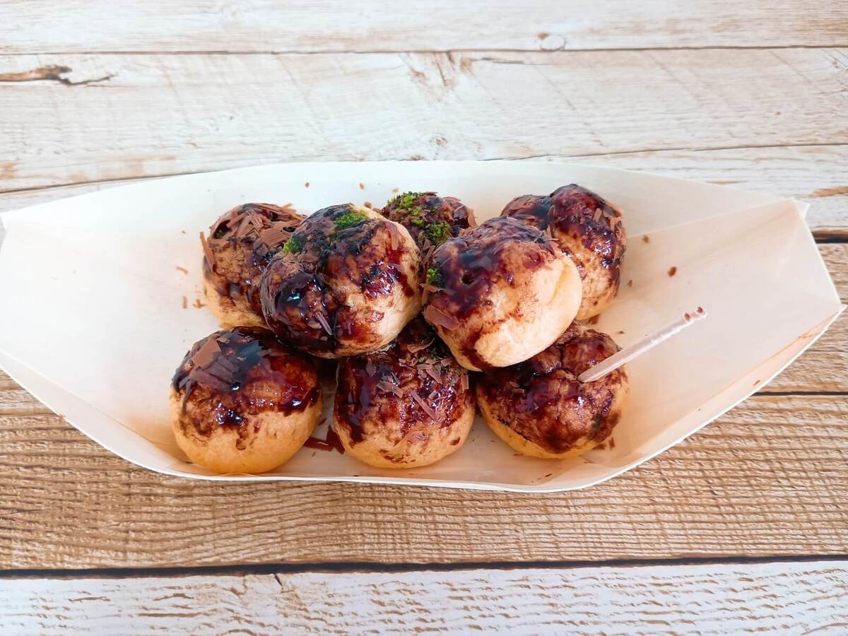 たこ焼きにしか見えないシュークリーム