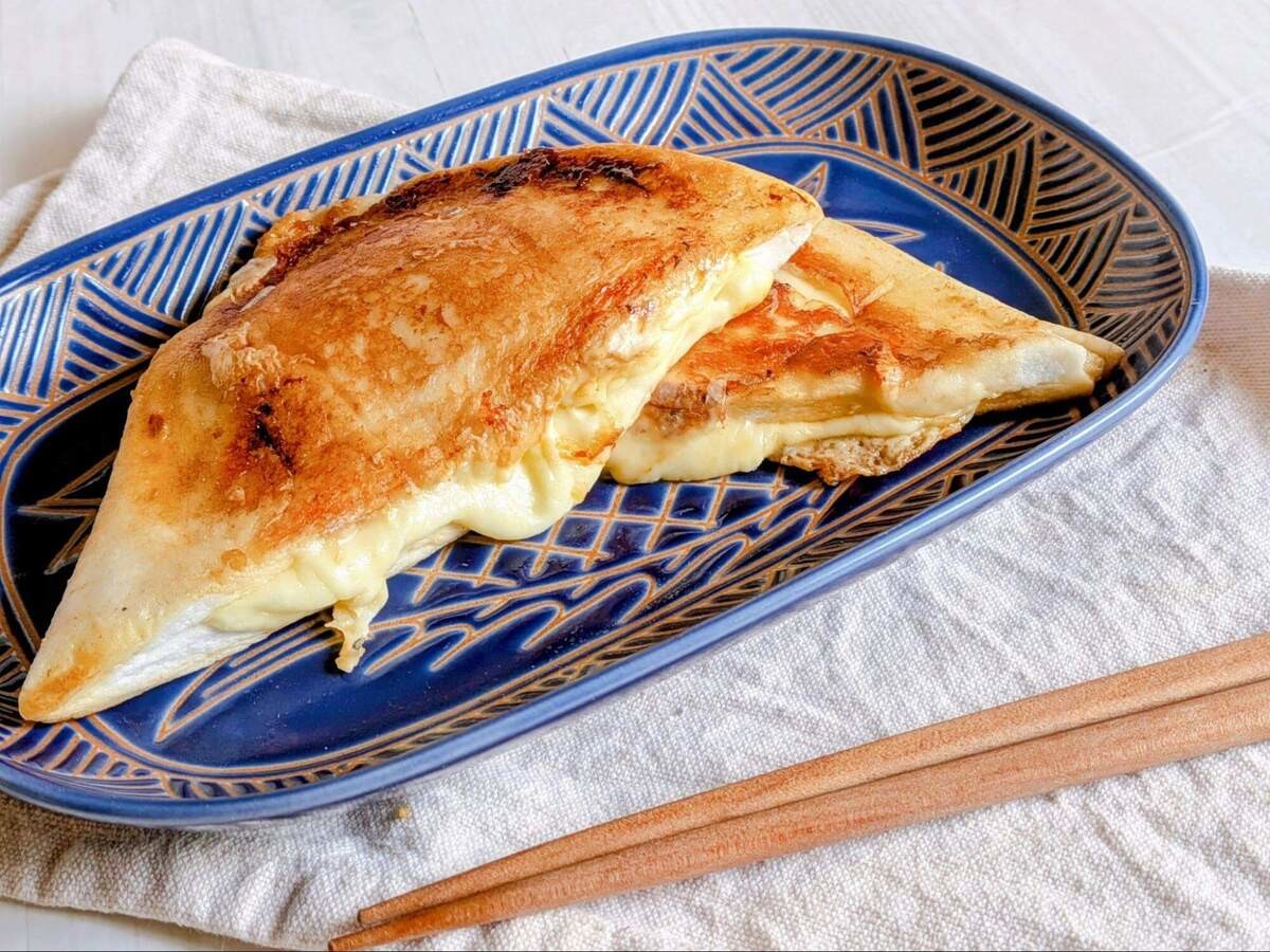はんぺんのとろけるチーズ和風挟み焼き