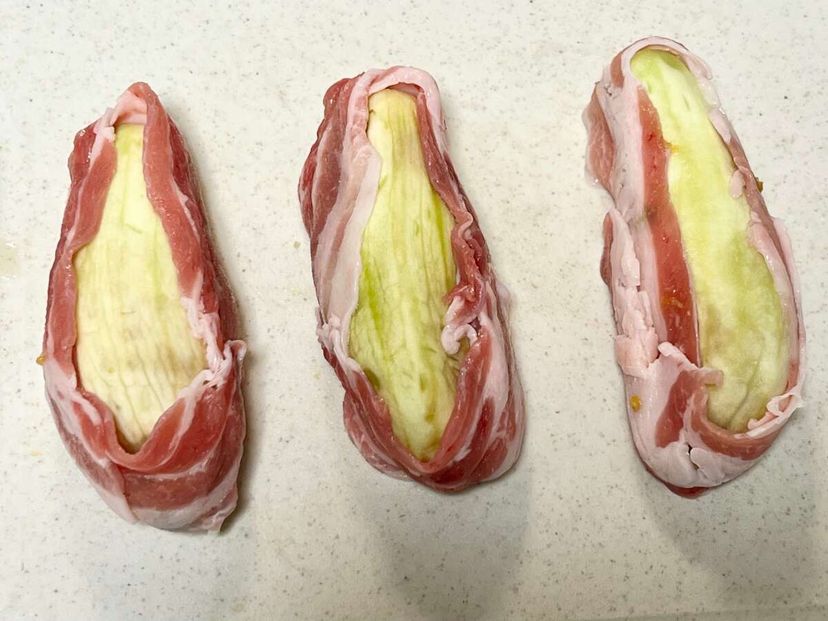 なすの豚バラ巻き