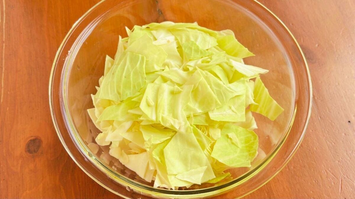 Xで20万回以上表示！「和風ツナマヨキャベツ」のレシピ