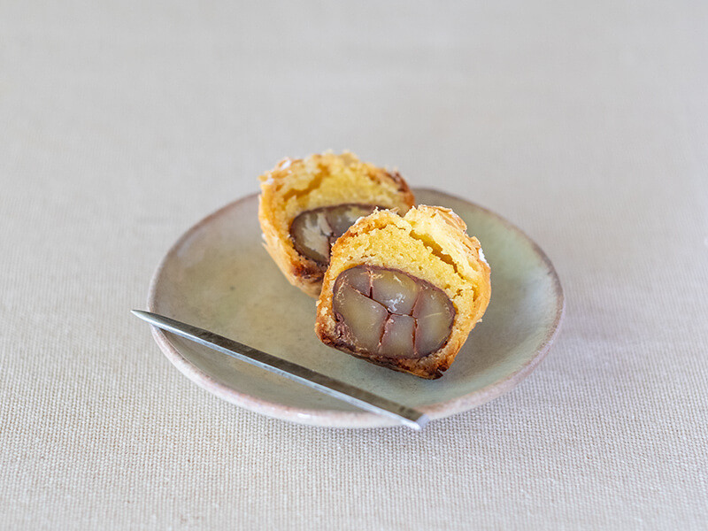 まんじゅう屋・菜の花の「パリパリ 焼モンブラン」