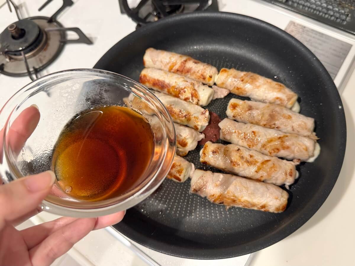 肉巻きチーちくわ